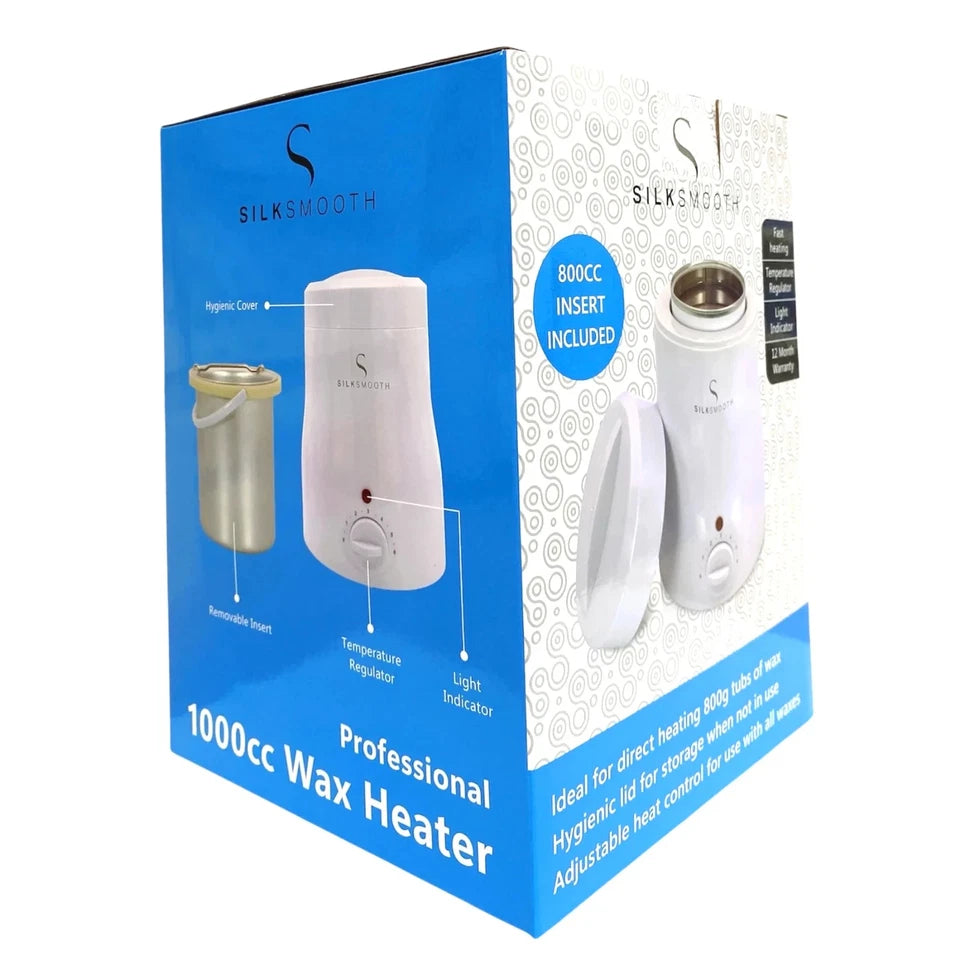 Silksmooth Wax Heater Professional 1000cc – High-Capacity Salon Wax Heater