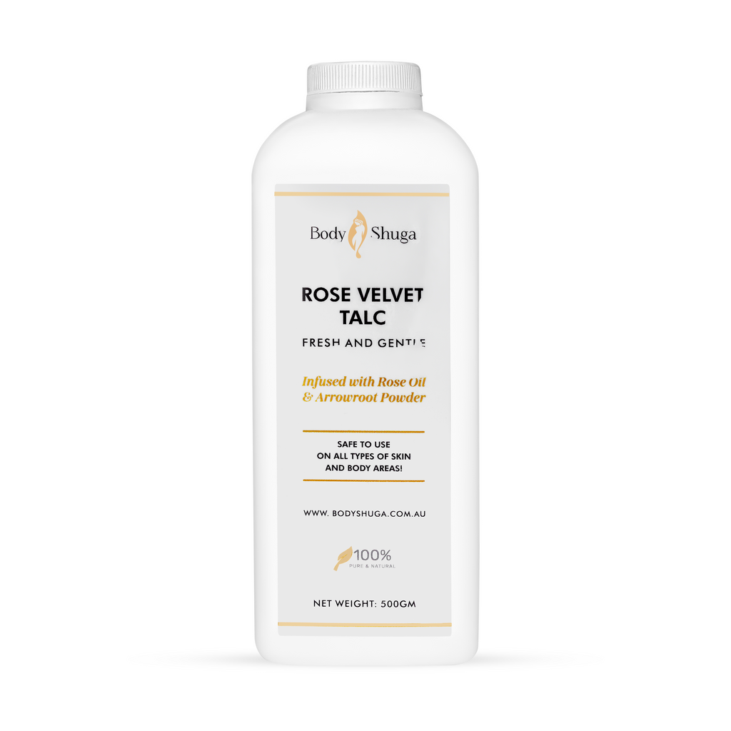 Rose Velvet Talc – 500GM